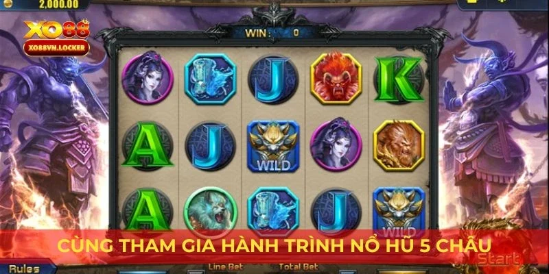 Cùng tham gia Hành Trình Nổ Hũ 5 Châu